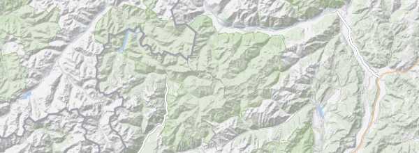 Map of Stelvio National Park