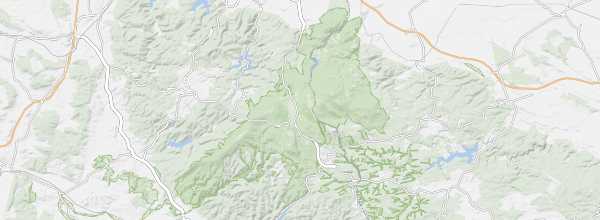 Map of Harz National Park