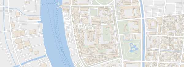 Map of Bangkok Grand Palace