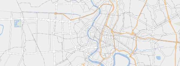 Map of Bangkok