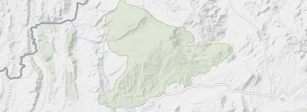 Map of Phu Ruea National Park
