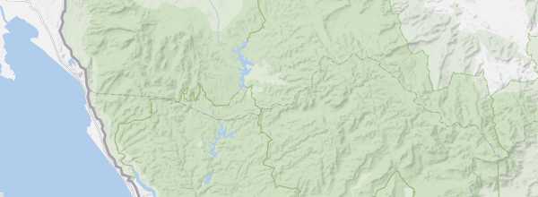 Map of Cardamom Mountains