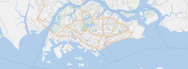 Map of Singapore