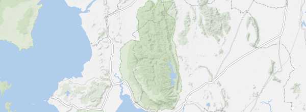 Map of Bokor National Park