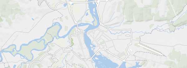 Map of Irkutsk