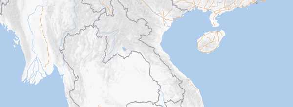 Map of Laos