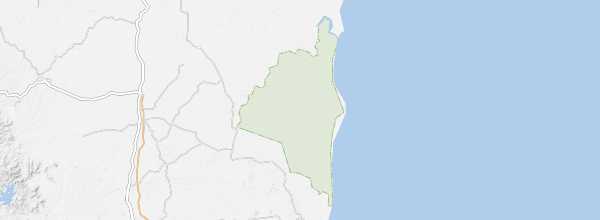 Map of Way Kambas National Park