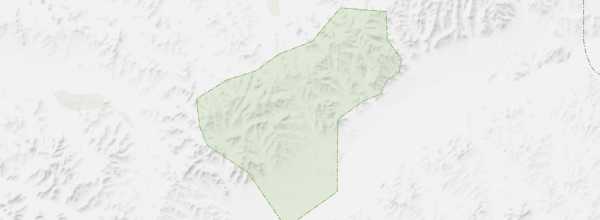 Map of Khustai Nuruu National Park