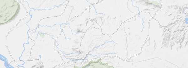 Map of Bolaven Plateau