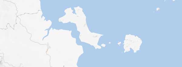 Map of Bangka-Belitung