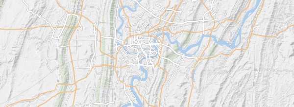 Map of Chongqing