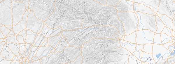 Map of Yangtze River