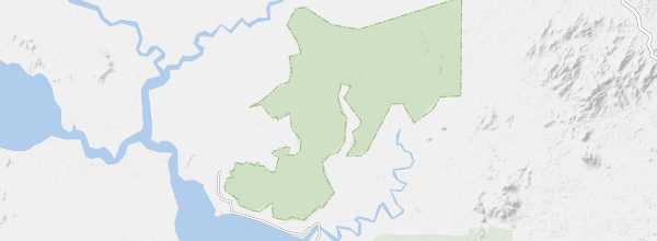 Map of Gunung Palung National Park