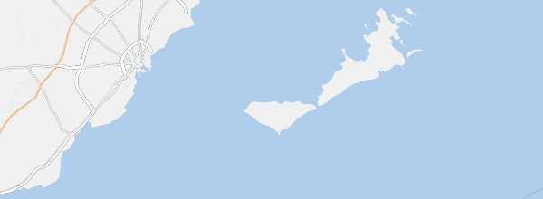 Map of Kerkennah Islands