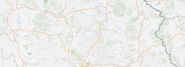 Map of Franconian Switzerland
