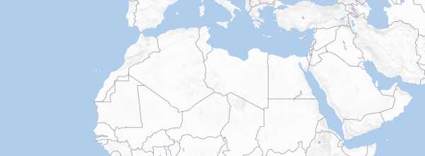 Map of North Africa