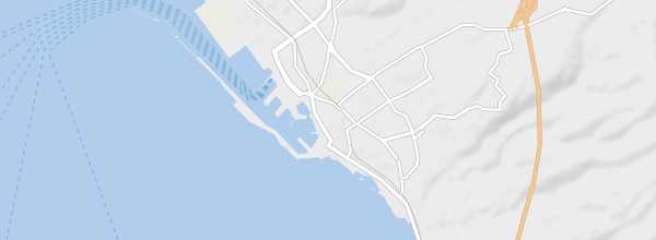 Map of Civitavecchia