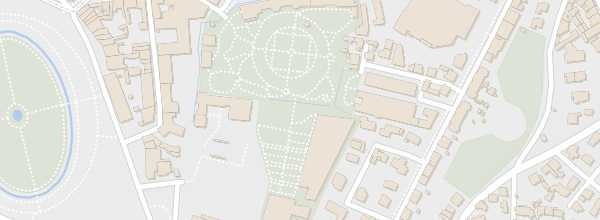 Map of Padua Botanical Garden