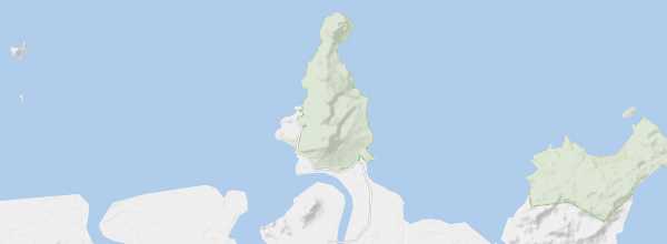 Map of Santubong Peninsula