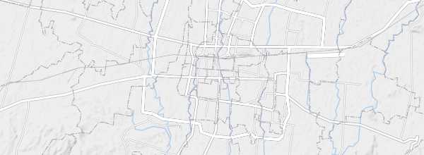 Map of Yogyakarta