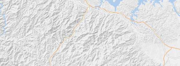 Map of Wudang Mountains
