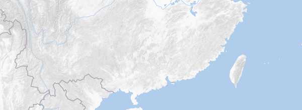 Map of Southern China