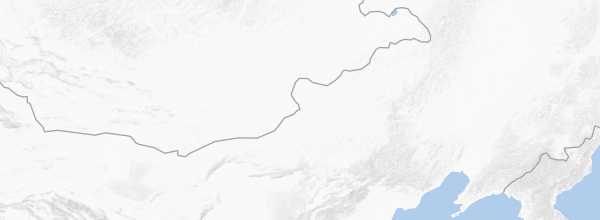 Map of Trans-Mongolian Railway