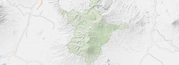 Map of Bromo-Tengger-Semeru National Park