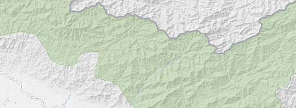 Map of Betung Kerihun National Park