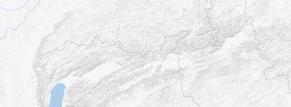 Map of Kodar Mountains