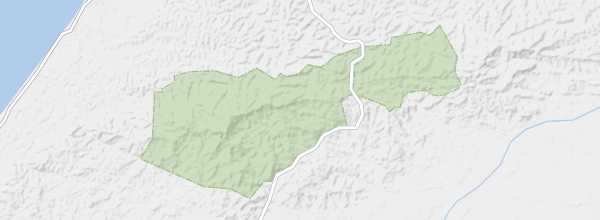 Map of Lambir Hills National Park