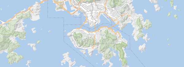 Map of Hong Kong