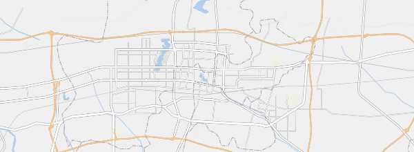 Map of Kaifeng
