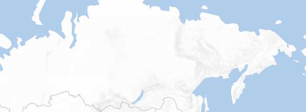 Map of Asian Russia