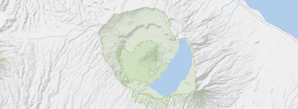 Map of Mount Batur
