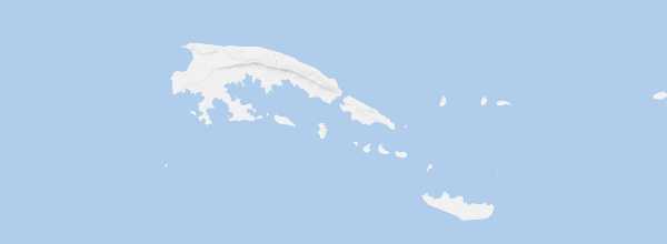 Map of Kangean Islands