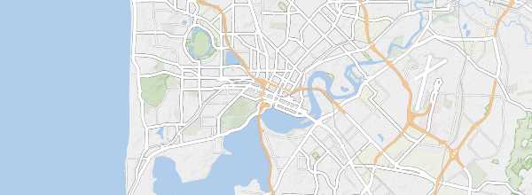 Map of Perth