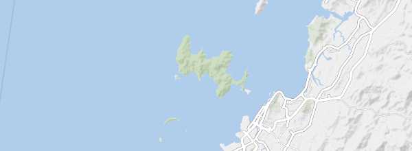 Map of Tunku Abdul Rahman National Park