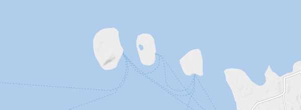 Map of Gili Islands