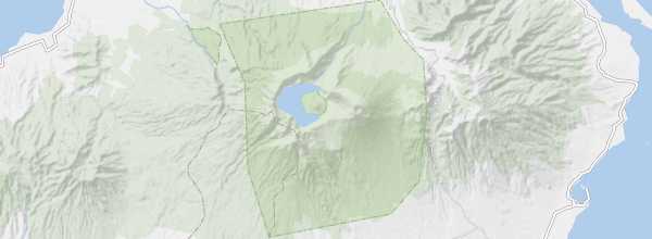 Map of Mount Rinjani