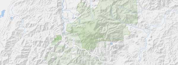 Map of Mount Kinabalu