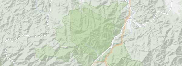 Map of Huangshan Mountains