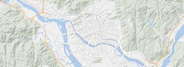 Map of Fuzhou