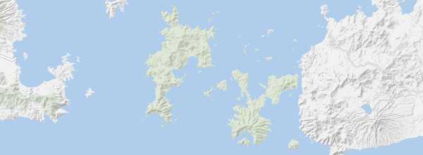Map of Komodo National Park