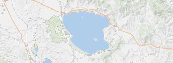Map of Lake Trasimeno