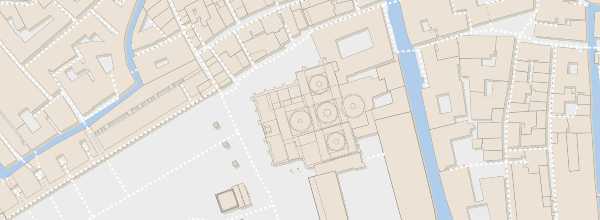 Map of St. Mark's Basilica in Venice