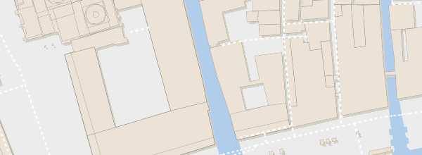 Map of Bridge of Sighs