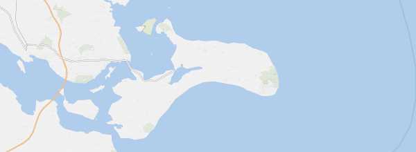 Map of Møn