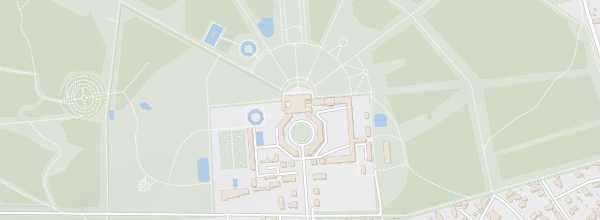 Map of Fredensborg Palace