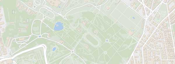 Map of Villa Borghese